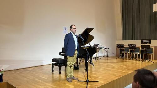 Rumy Balázs a klarinétverseny zsűrielnöke